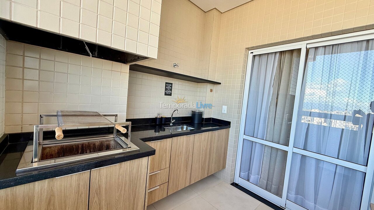 Apartment for vacation rental in Praia Grande (Vila Tupi)