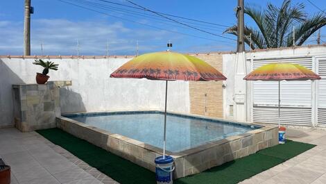 Pé na Areia, swimming pool, barbecue, monitoring and Wi-Fi.