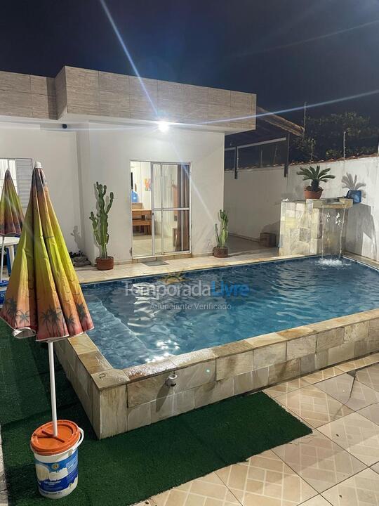 House for vacation rental in Itanhaém (Balneario Jequetiba)