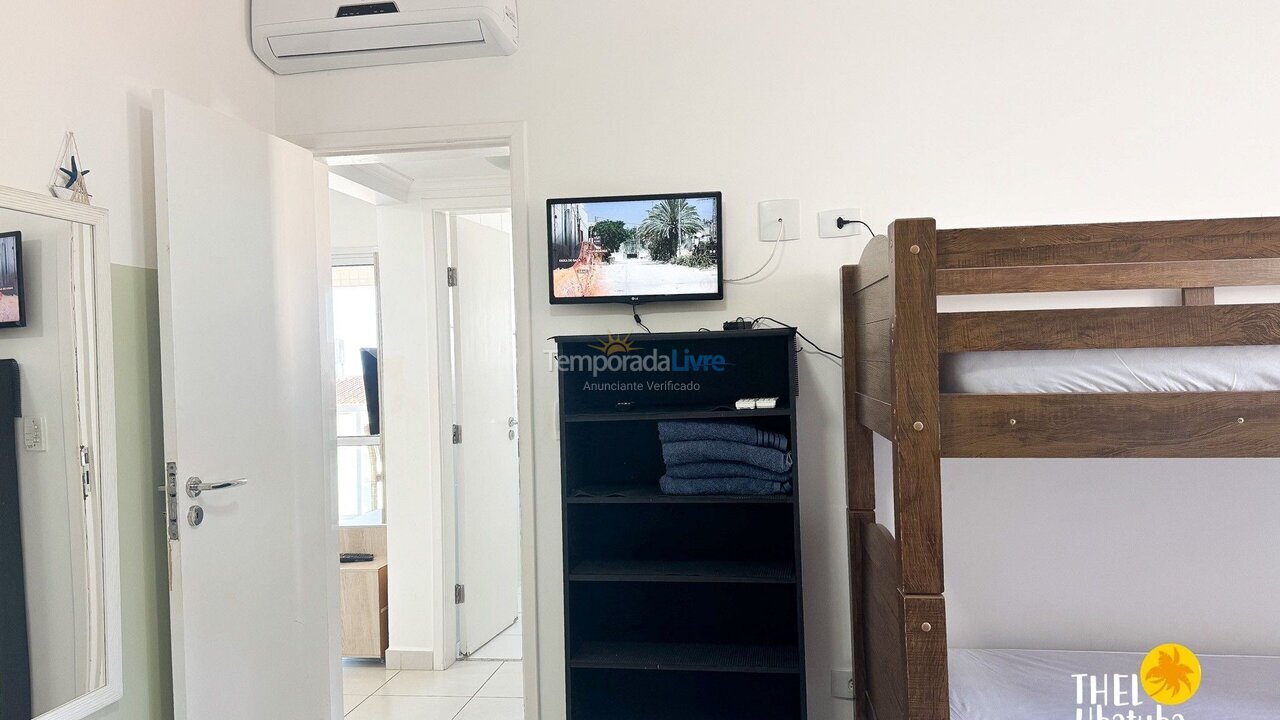 Apartment for vacation rental in Ubatuba (Praia Grande)