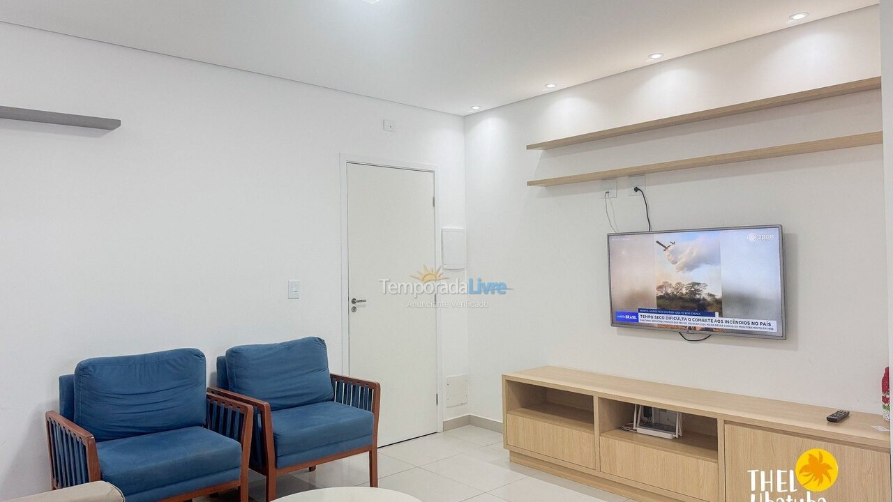 Apartamento para aluguel de temporada em Ubatuba (Itaguá)