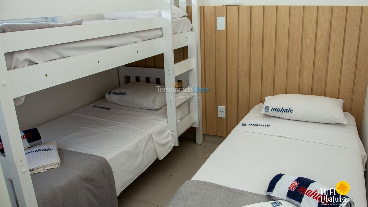 Apartamento para aluguel de temporada em Ubatuba (Itaguá)