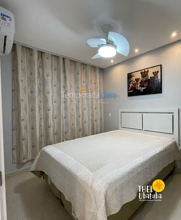 Apartamento para alquiler de vacaciones em Ubatuba (Praia Grande)