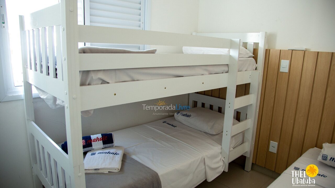 Apartamento para aluguel de temporada em Ubatuba (Itaguá)