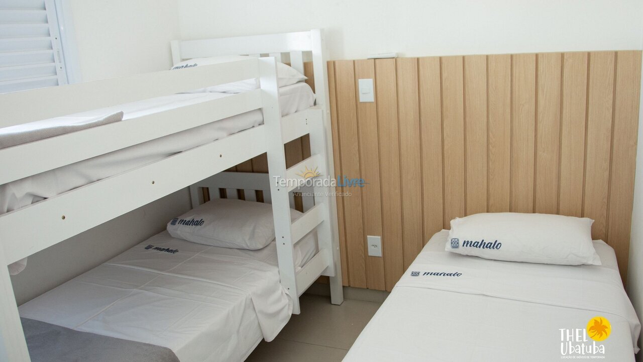 Apartamento para aluguel de temporada em Ubatuba (Itaguá)