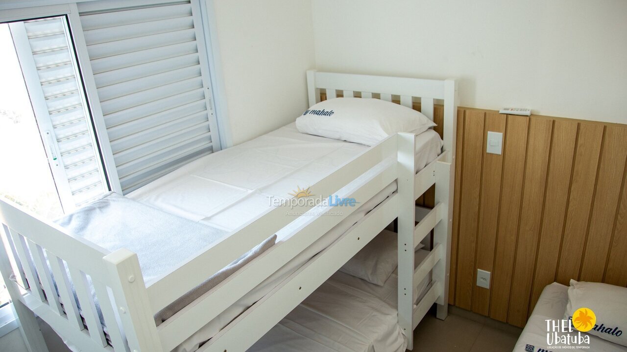 Apartamento para aluguel de temporada em Ubatuba (Itaguá)