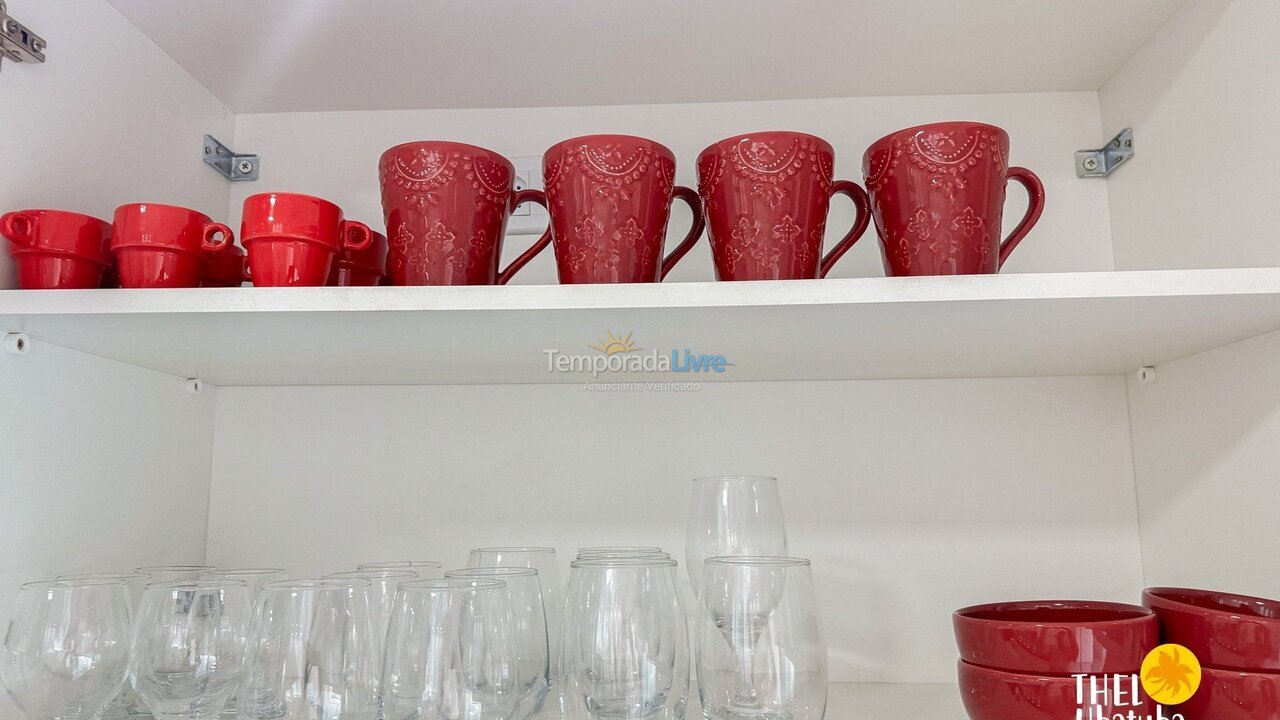Apartamento para aluguel de temporada em Ubatuba (Itaguá)