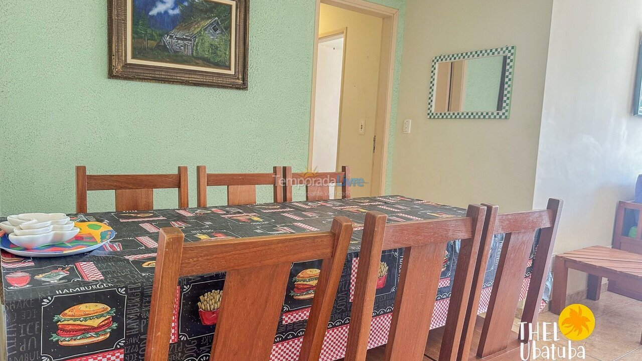 Apartamento para aluguel de temporada em Ubatuba (Itaguá)