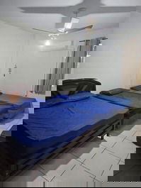 Apartamento Guarujá Pitangueiras com Ar Garagem tv a cabo e Internet