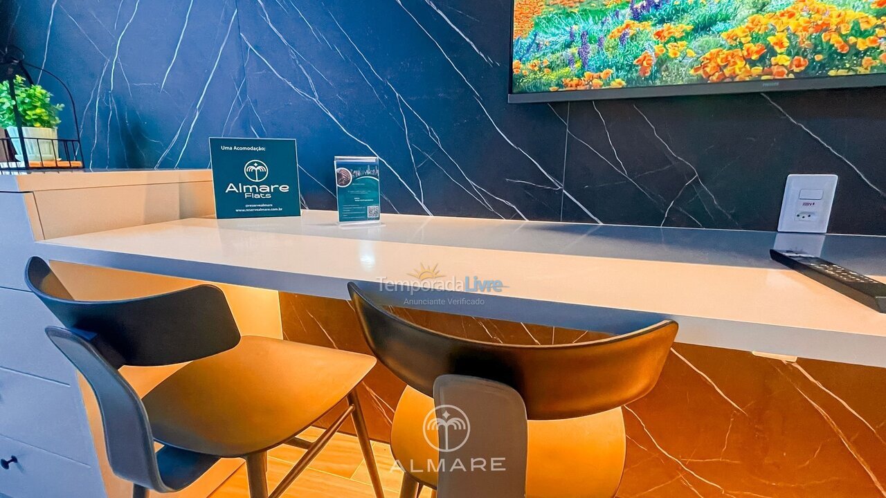 Apartamento para alquiler de vacaciones em João Pessoa (Cabo Branco)