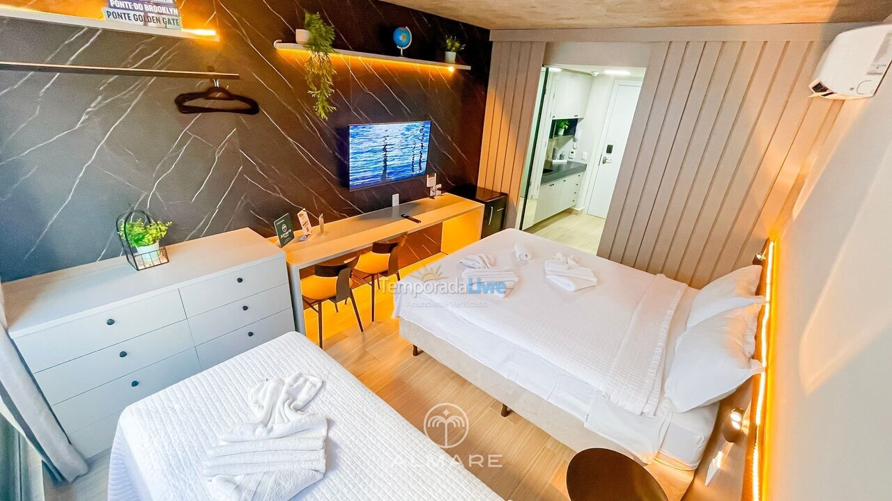 Apartamento para alquiler de vacaciones em João Pessoa (Cabo Branco)