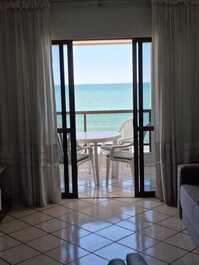 Apartamento frente al mar, Meia Praia, 03 habitaciones