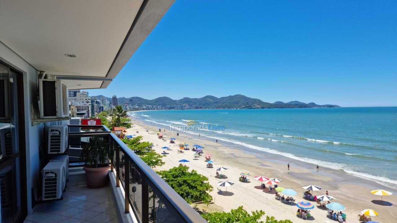 Apartamento para alquiler de vacaciones em Itapema (Meia Praia Frente Mar)