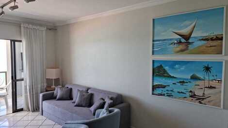 Apartamento frente al mar, Meia Praia, 03 habitaciones