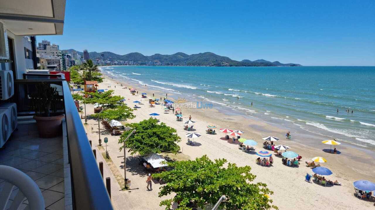 Apartamento para alquiler de vacaciones em Itapema (Meia Praia Frente Mar)