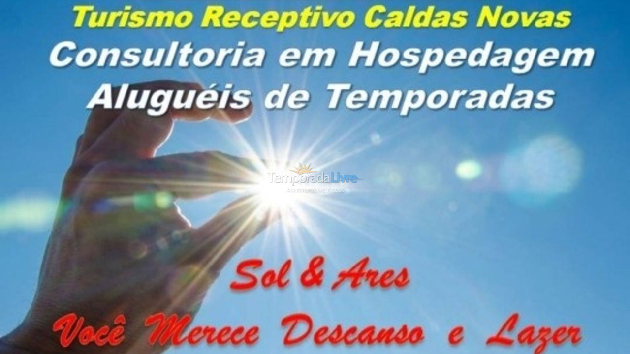 Apartamento para aluguel de temporada em Caldas Novas (Solar das Caldas)