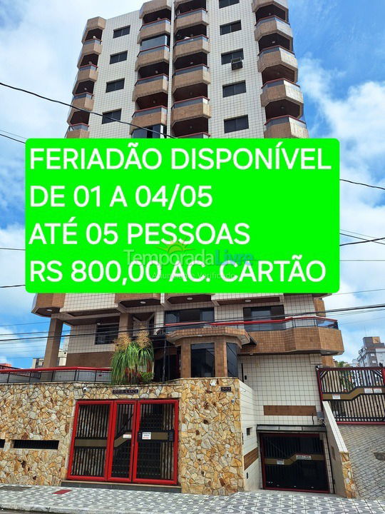 Apartamento para alquiler de vacaciones em Praia Grande (Ocian)
