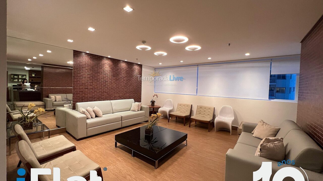 Apartamento para aluguel de temporada em Goiânia (Jardim Goias)