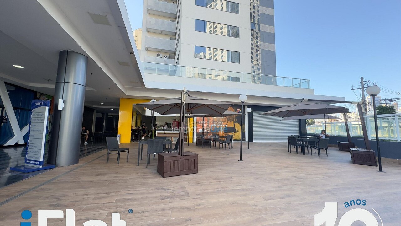 Apartamento para aluguel de temporada em Goiânia (Jardim Goias)