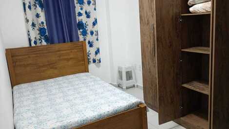 Apartment in Mongaguá right on the sand