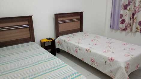 Apartment in Mongaguá right on the sand