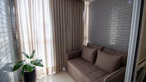 Apartment with sea view + air conditioning | Near the beach, shopping mall