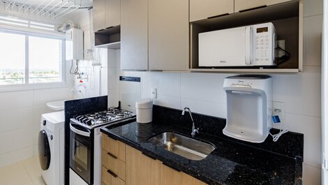 Comfort and Sea Views Steps from the Beach and Shopping Mall