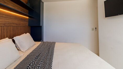 Modern apartment steps from the beach and shopping mall
