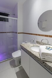 Modern apartment steps from the beach and shopping mall