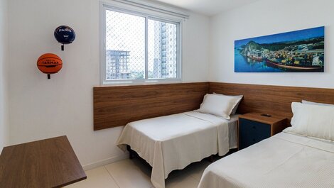 Modern apartment steps from the beach and shopping mall