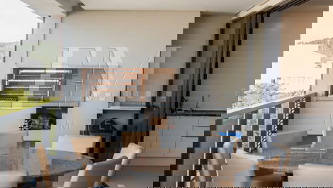 The duplex penthouse in the Luxury Concept condominium