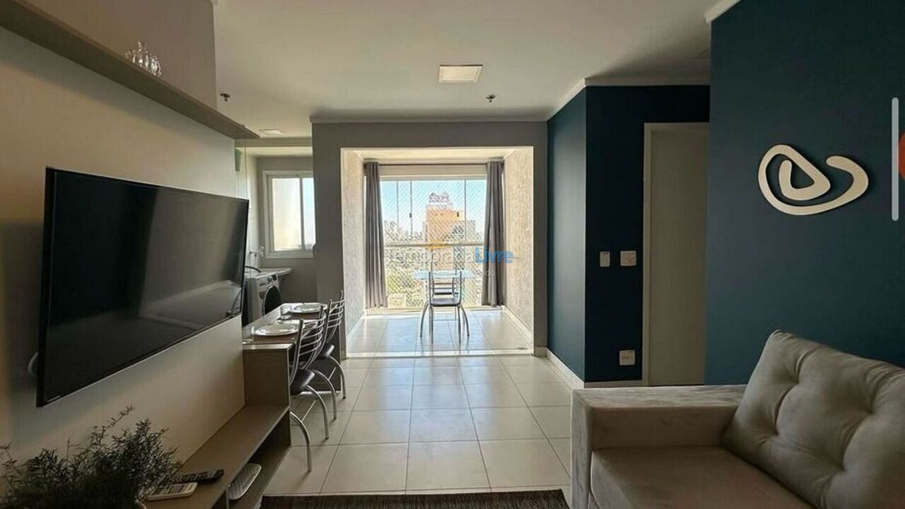 Apartamento para aluguel de temporada em Goiânia (Jardim Goias)