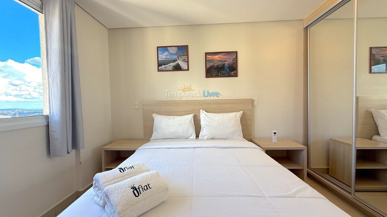 Apartamento para aluguel de temporada em Goiânia (Jardim Goias)