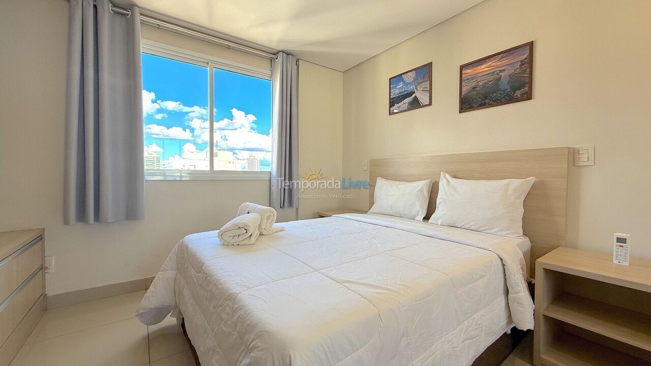 Apartamento para aluguel de temporada em Goiânia (Jardim Goias)