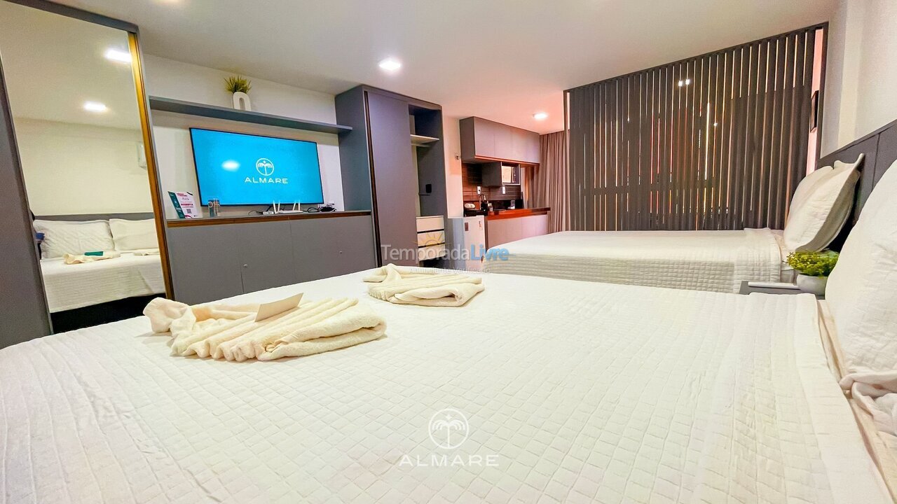 Apartamento para aluguel de temporada em João Pessoa (Cabo Branco)