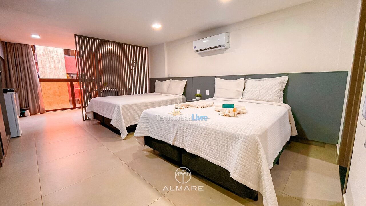 Apartamento para aluguel de temporada em João Pessoa (Cabo Branco)