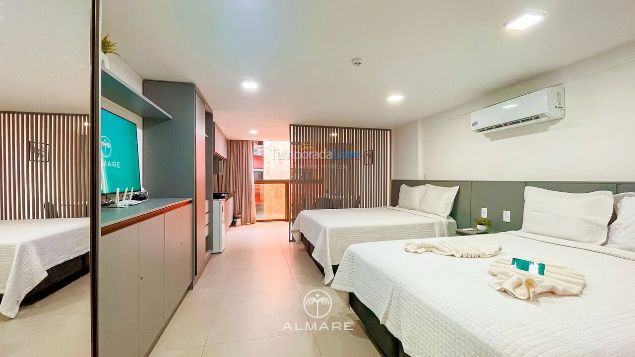 Apartamento para aluguel de temporada em João Pessoa (Cabo Branco)