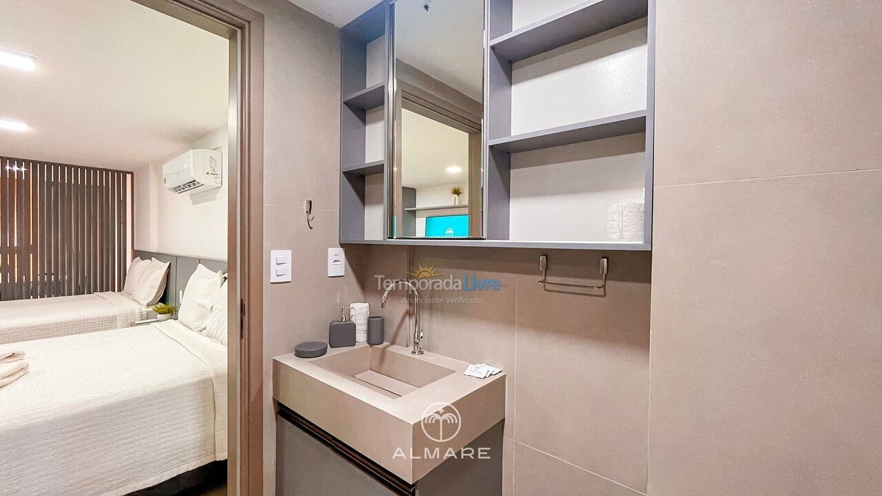 Apartamento para aluguel de temporada em João Pessoa (Cabo Branco)