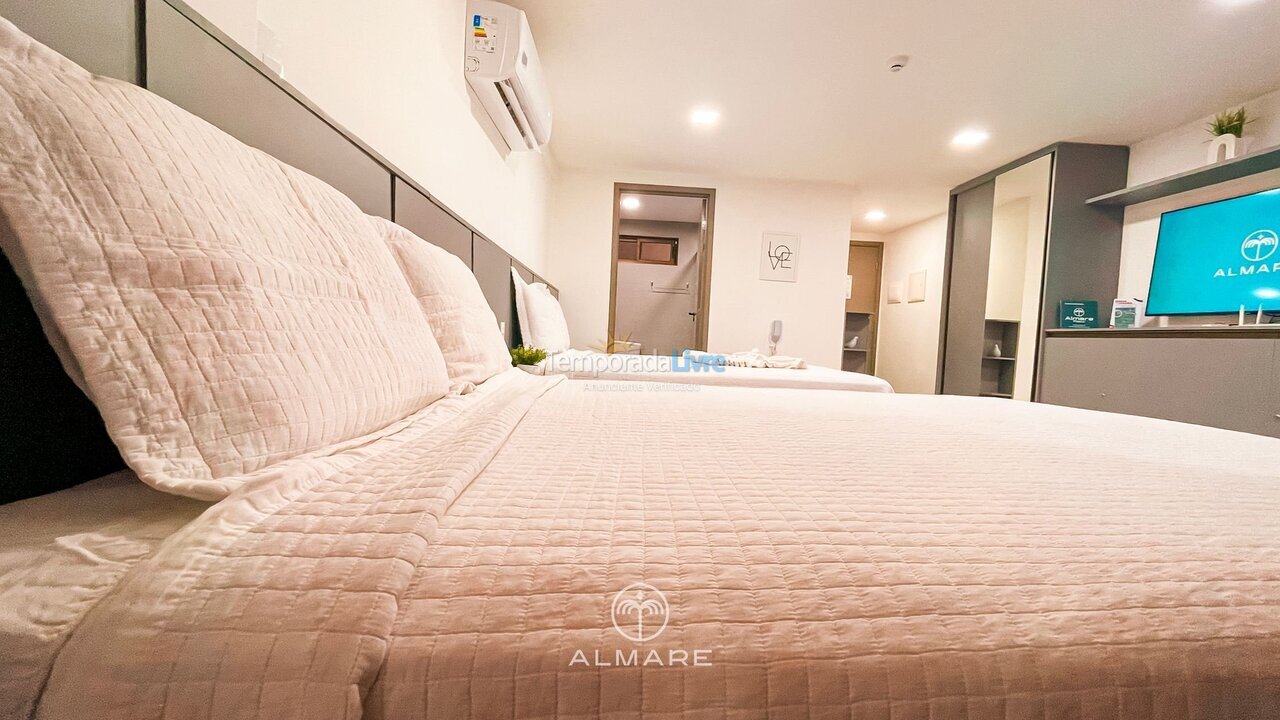 Apartamento para aluguel de temporada em João Pessoa (Cabo Branco)