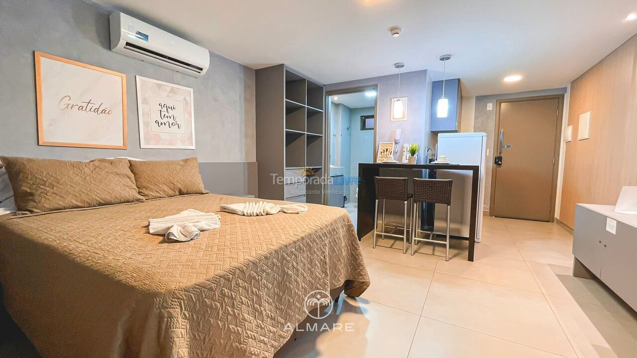 Apartamento para aluguel de temporada em João Pessoa (Cabo Branco)