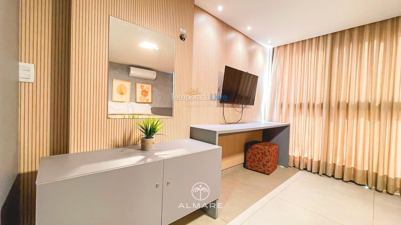 Apartamento para aluguel de temporada em João Pessoa (Cabo Branco)