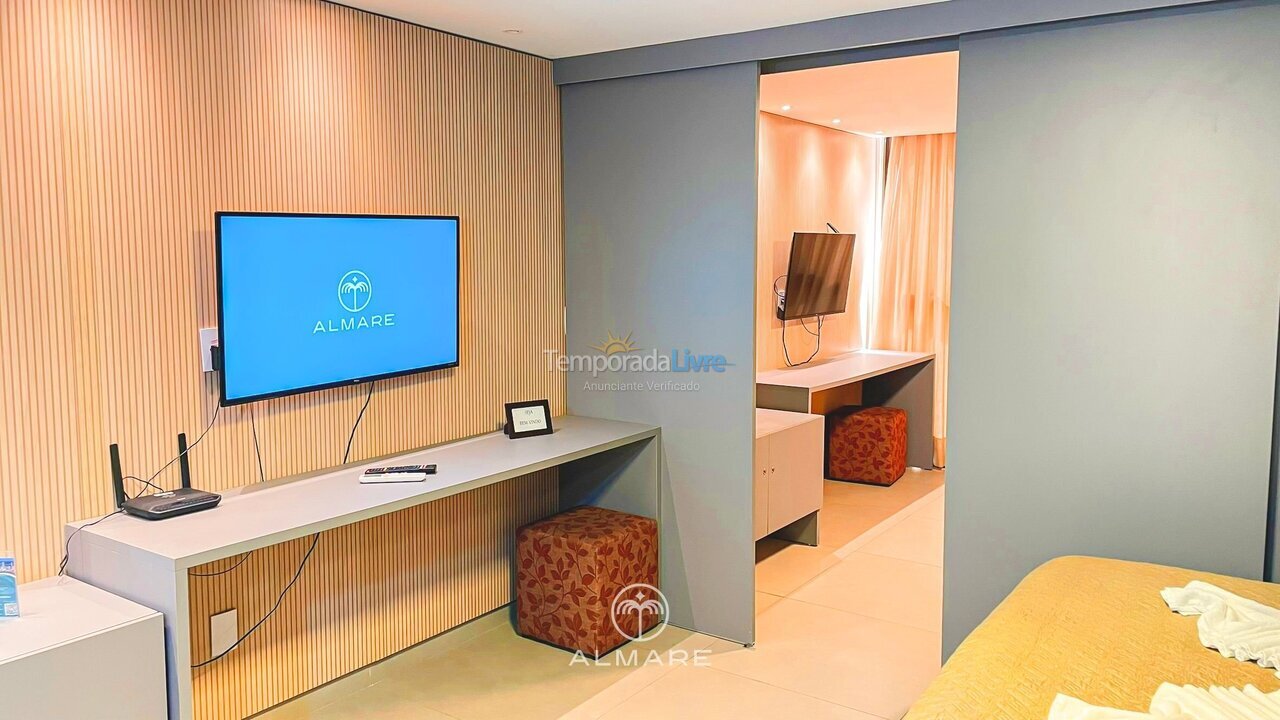 Apartamento para aluguel de temporada em João Pessoa (Cabo Branco)