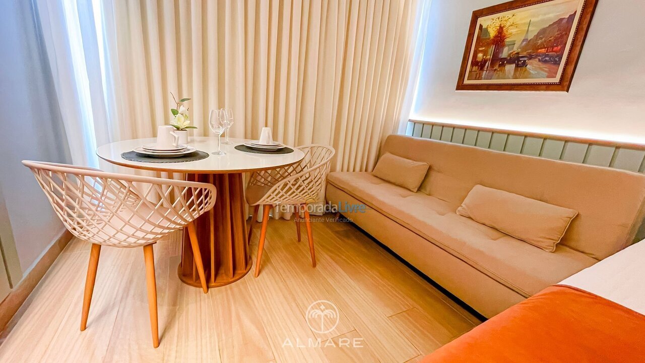 Apartamento para aluguel de temporada em João Pessoa (Cabo Branco)