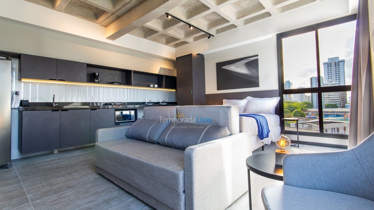 Apartamento para aluguel de temporada em Recife (Pe Ilha do Leite)