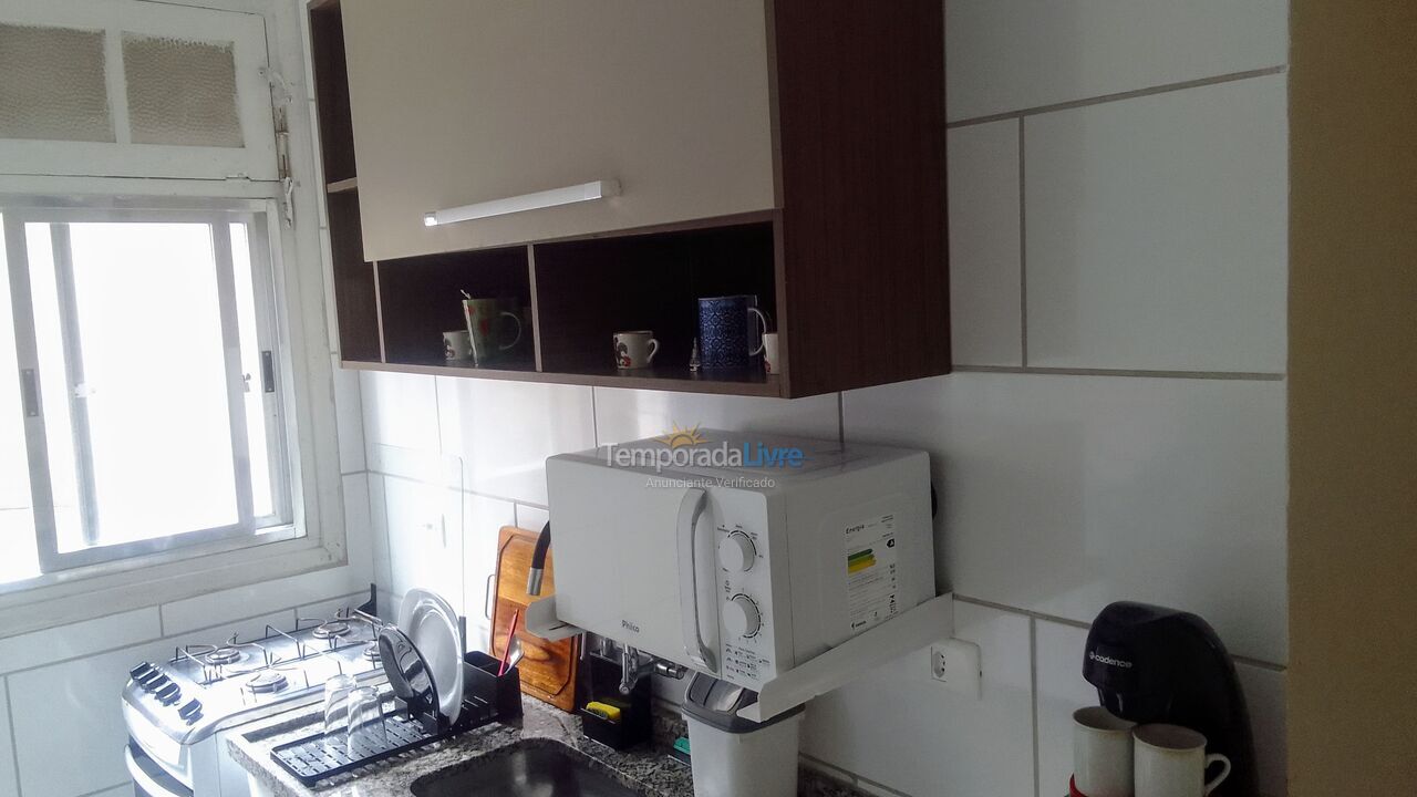 Apartment for vacation rental in São Vicente (Itararé)