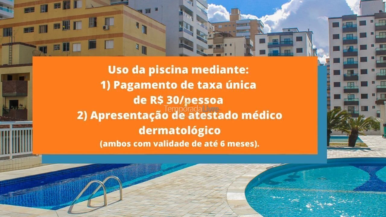 Apartamento para alquiler de vacaciones em Praia Grande (Ocian)