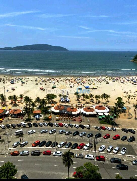 Apartment for vacation rental in São Vicente (Itararé)