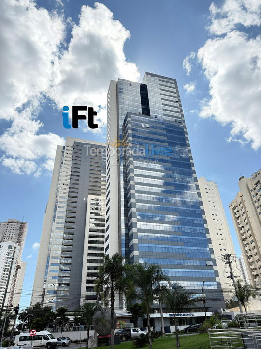 Apartamento para aluguel de temporada em Goiânia (Jardim Goias)