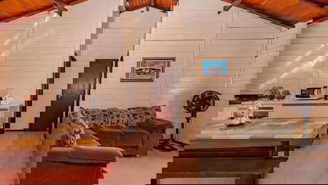 Cozinha e sala conjugada