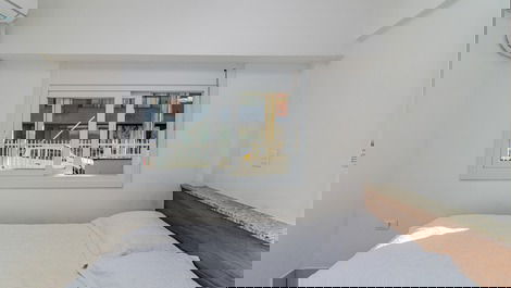 Quarto com ar condicionado